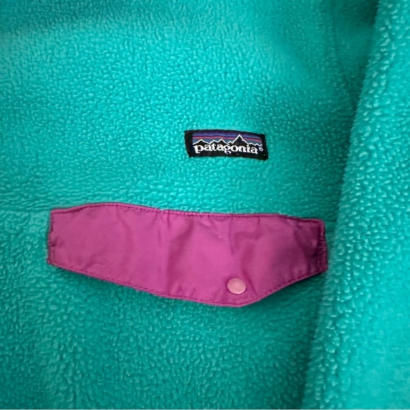 [SOLD] PATAGONIA VINTAGE 80’S FLEECE PULLOVER SWEATER SYNCHILLA MADE IN CANADA - Picture 6 of 7